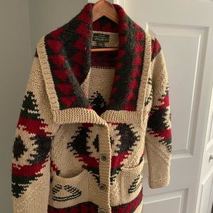 Gorgeous Hand Knit Lodge Sweater